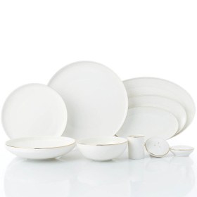 Resim Korkmaz Diana Collection 60 Parça Gold Yemek Takımı A8084 