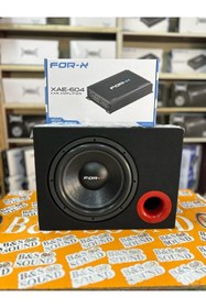 Resim FORX5 FORX BAS 1200 WAT 300 RMS SUBWOFER FORX 112S MODEL FORX 600.4 STEREO ANFİ 