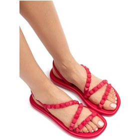 Resim İpanema Meu Sol Flatform Kadın Sandalet Nar Çiçeği 35/42 DD0018 Nar Çiçeği 