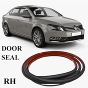 Resim Passat B7 Sedan 2011-2014 Model Arası Uyumlu Ön Sağ Kapı Üzeri Toz Fitili Contası 