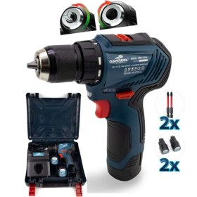 Resim 12V Kömürsüz Akülü Vidalama Matkap Metal Sanzuman 