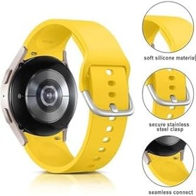 Resim CONSTRAIN - Samsung ile uyumlu Galaxy Watch 4 Classic 46mm Kordon Silikon Kordon 