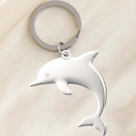 Resim 1 adet Paslanmaz Çelik Denizkuyruğu Anahtarlık - Özel İsim, Rahat Tarz, Araba Anahtarları ve Kişiselleştirilmiş Hediyeler için İdeal, Denizkuyruğu Dekoru 