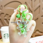 Resim Silver1 Iyi Şanslar Bebek Sevimli Karikatür Peluş Bebek Çanta Kolye Kız Öğrenci Bebek Asılı Anahtar (Yurt Dışından) 