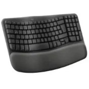 Resim Logitech Wave Keys Kablosuz Dolgulu Avuç İçi Destekli Ergo 