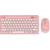 Resim Everest Lumi KM-BT903 3in1 3 BT + 2.4 1600dpi Ultra İnce Q 4 Cihaz Bağlantılı Klavye ve Mouse Set Pe 