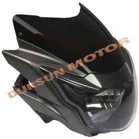 Resim Tvs Apache Rtr 150 Ön Far Panel Komple Füme Yeni Model 