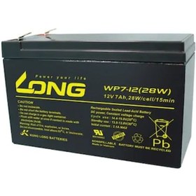 Resim Long WP7-12 12 V 7 AH Bakımsız Kuru Akü 