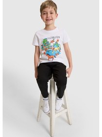 Resim U.s. Polo Assn. Erkek Çocuk Beyaz Tişört 50327025-vr013 
