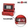 Resim Big Fire Maxi Portatif Kamp Sobası Kırmızı 