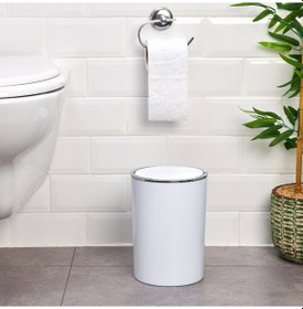 Resim Lenox Çöp Kovası - Beyaz - 6 Lt Çok Renkli 