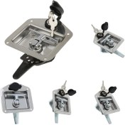 Resim Cuticate 5x Paslanmaz T Mandal Aracı Kutusu Wrecker Pickup Flatbed Rv Çalışma Kamyon Yatağı (Yurt Dışından) 