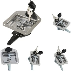 Resim Cuticate 5x Paslanmaz T Mandal Aracı Kutusu Wrecker Pickup Flatbed Rv Çalışma Kamyon Yatağı (Yurt Dışından) 