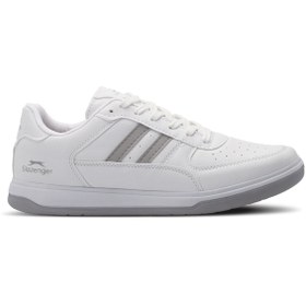 Resim Slazenger ALASTAR I Erkek Sneaker Ayakkabı Beyaz / Gri 