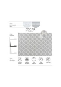 Resim Cool Halı Oscar 7505 Gri Hav Toz Vermez Hasır Dokulu Salon Mutfak Koridor Halısı 