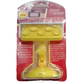 Resim Smart Spider Vantuzlu Telefon Tutucu - Sarı 