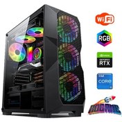 Resim Rogame RKT660918 i5-14400F 32 GB 1 TB M2 6 GB RTX3050 Free Dos Masaüstü Oyuncu Bilgisayarı 