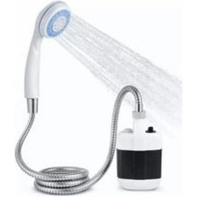 Resim Taşınabilir Duş Seti Pompalı Ve Şarjlı 