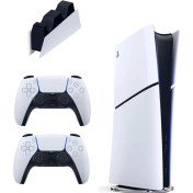 Resim Sony Playstation 5 Slim Digital 825 GB + Şarj İstasyonu + 2. Dualsense (İthalatçı Garantili) 