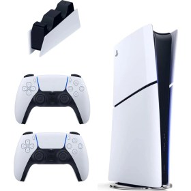 Resim Sony Playstation 5 Slim Digital 825 GB + Şarj İstasyonu + 2. Dualsense (İthalatçı Garantili) 