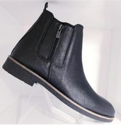 Resim BAGSSHOES Htc2023k-011 Erkek Hakiki Deri Termo Taban Fermuar Garnili Chelsea Bot 