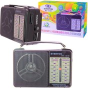 Resim Gri Çok Fonksiyonlu Radyo RT-1218, Fm-Am-Sw, Yüksek Ses Kalitesi 