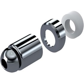 Resim yapıtaşı Yt129 Klozet Taharet Çubuğu ucu Oynar Başlıklı Krom renk 