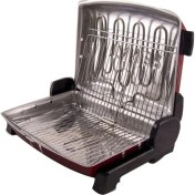 Resim Taner Kebapçı Elektrikli Izgara Mangal Çift Telli - Kırmızı 