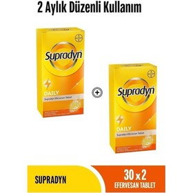 Resim Supradyn Daily 2 x 30 Efervesan Tablet 