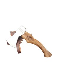 Resim El İşçiliği Küçük Boy Dövme Balta CK75 Dövme Çelik 