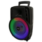 Resim singe Gts-1567 8" Siyah Mikrofonlu Bleutooth-fm-usb Küçük El Anfisi Rgb 