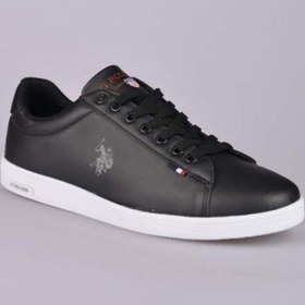 Resim U.S Polo Assn. Franco GSN 2PR 101176306 Unisex Sneaker Ayakkabı Sİyah Beyaz 36-40 