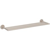 Resim VitrA Origin A4489934 Üçlü Havluluk, Fırçalı Nikel Sarı 