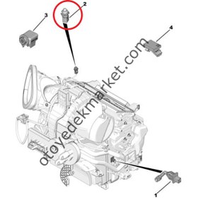 Resim Opel Corsa (2020-2024) Güneş Işığı Kaptörü (Orijinal) 