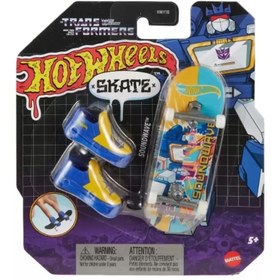 Resim Hot Wheels Skate Temalı Parmak Kaykay ve Ayakkabı Paketleri HVK41 - 5+ Yaş 