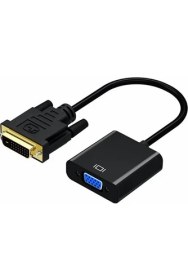 Resim Molix MX1300 DVI To VGA Aktif Dönüştürücü Kablo (Dvı-D Erkek VGA Dişi) 