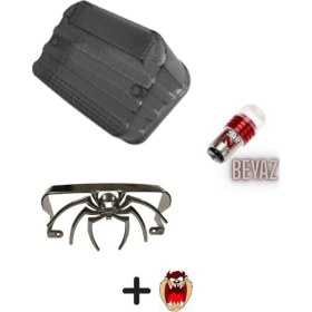 Resim Cg Çita Füme Stop Camı+örümcek+stop Çakar Ampülü Beyaz +hdiye Tzmnya Sticker 