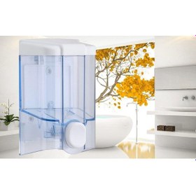 Resim Vialli S2T Sıvı Sabun Dispenseri Aparatı 500 ML Şeffaf 