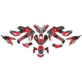 Resim Bajaj RS200 Fox Full Takım Sticker Etiket Modeli 