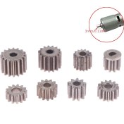 Resim RS550 10 için Değiştirilebilir Motor Dişli 9/13/14/16 Dişli 8V/12V/14. 4V/16. 8V/18V/21V DC Motor 