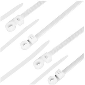 Resim Powermaster Pm-26329 Beyaz Delikli Kablo Bağı 2.5x100mm - 186324 