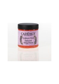 Resim Cadence Sculpture Rölyef Pasta 1390 Mercan Kırmızı 250ml 