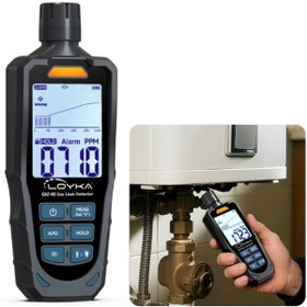 Resim Loyka Profesyonel Yanıcı Gaz Kaçak Dedektörü (Japon Figaro Sensörlü) 