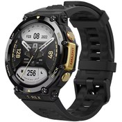 Resim Amazfit T-Rex 2 Altın-Siyah Akıllı Saat (OUTLET) (12 AY EVOFONE GARANTİLİ) 