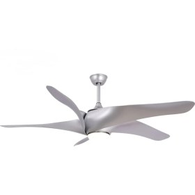 Resim Oğuzhan Fethiye Dc Mat Gümüş - 152 cm . Aydınlatmalı ve Uzaktan Kumandalı Tavan Vantilatörü 