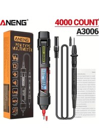 Resim A3006 Aneng A3006 Yeni Kalem Dijital Yüksek Hassasiyetli Elektrik Özel Voltaj Ölçümü Çok Fonksiyonlu Hat Kesme Kalemi 