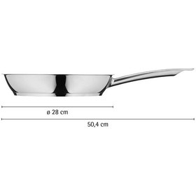 Resim Wmf Permadur Advance Tava 28 Cm Gümüş 