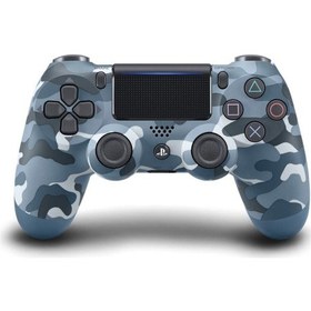 Resim PS4 Uyumlu Kablosuz Kol Blue Camouflage Oyun Kolu 