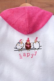 Resim Z&R Home Pecora 0-2 Yaş Bambu Kundak Seti Pembe 