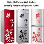 Resim Şık Kelebek Duvar & Buzdolabı Stickerı - Yüksek Kaliteli, Kolay Uygulanabilir Ev Dekorasyonu Stickerı - Mükemmel Noel Hediyesi 